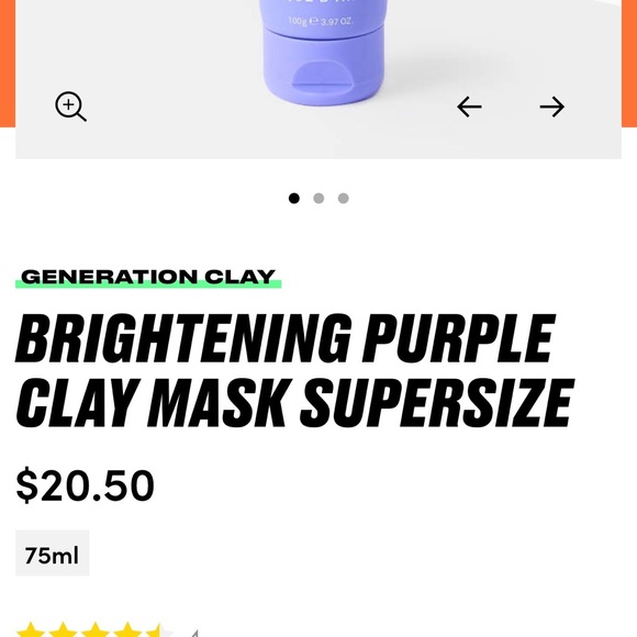 Generation Clay Brightening Mask - Picture 4 of 7